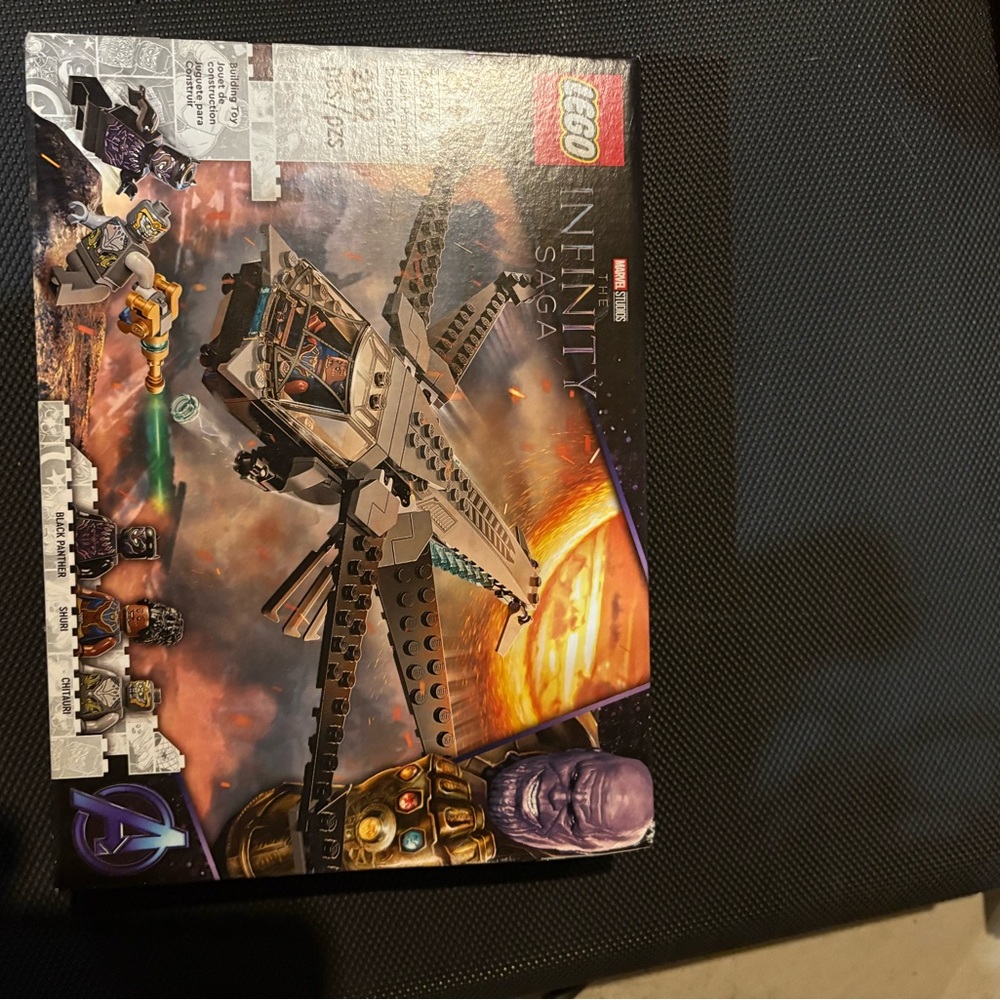 LEGO Infinity Saga Thanos Ship - Gray and Purple